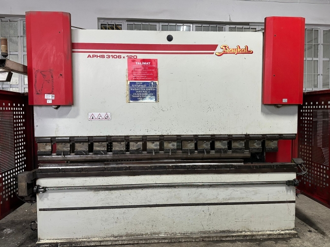 Baykal Abkant CNC 3 metre 6 mm 4 eksen