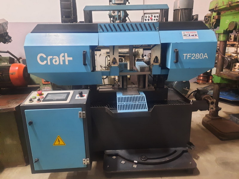 Craft TF 280 A Otomatik Şerit Testere Tezgahı – 2021 Model
