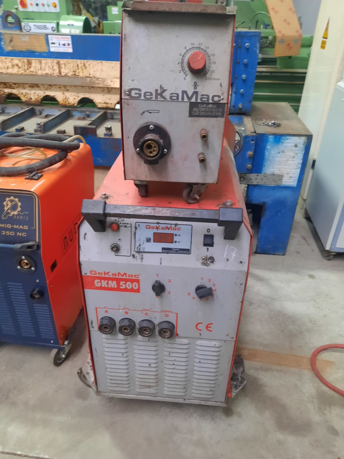 Gekamac 500 Amper Gazaltı Kaynak Makinası – Bakımlı & Garantili