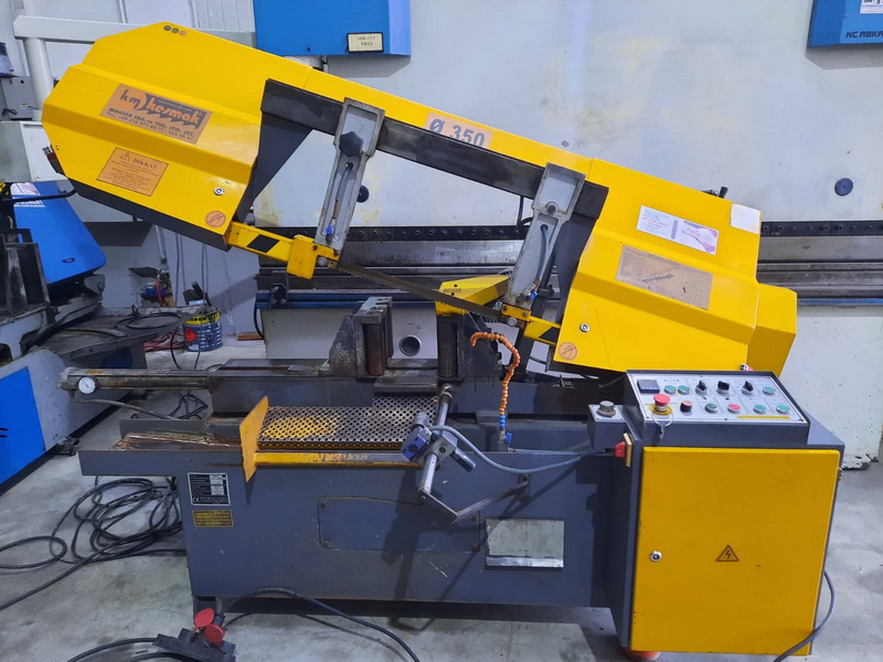 Kesmak KMY 350 Otomatik Şerit Testere Tezgahı – 2016 Model