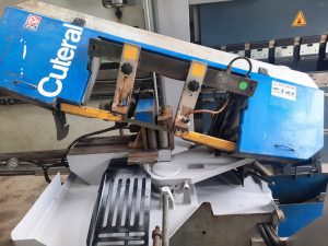 Cutarel PAR 280 M Otomatik Zaviyeli Şerit Testere Tezgahı – 2010 Model